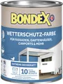 Produktbild: Bondex Wetterschutzfarbe 0,75 L weiss