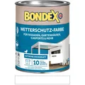 Produktbild: BONDEX Wetterschutz-Farbe weiss 0,75 L - Witterungs-/UV-Beständig