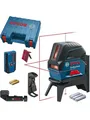 Produktbild: Bosch GCL 2-50 mit LR6 Empfänger Kreuzlinienlaser Handwerkskoffer NEU OVP