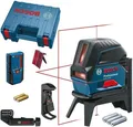 Produktbild: Bosch GCL 2-50 mit LR6 Empfänger Kreuzlinienlaser Handwerkskoffer OVP