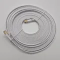 Produktbild: DDMALL CAT8 Kabel 8m, Hochgeschwindigkeit 40Gbps 2000MHz SSTP CAT 8 Flaches Patc