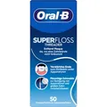 Oral-B Zahnseide SuperFloss Threader, ungewachst, 50 Fäden