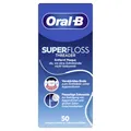 Produktbild: Oral B starke Zahnseide SuperFloss mit Minzgeschmack 50 Fäden