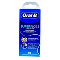 Oral-B SuperFloss Zahnseide 50 Fäden Brücken und Implantate reinigen