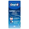 Produktbild: Oral-B Superfloss Zahnseide, Entfernt Plaque & Zahnstein - 50 Fäden neu und OVP