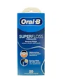 Produktbild: Oral-B Superfloss THREADER Zahnseide 50 Fäden Zahnspange Brücke Implantat