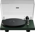 Produktbild: Pro-Ject Debut Evo 2, Audiophiler Plattenspieler der nächsten Generation mit Carbon Tonarm und elektronischer Geschwindigkeitsumschaltung, Made in Europe (Tannengrün Satin)