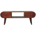 Produktbild: Artisan Furniture Medienanlage, Kastanien, Holz, Echtholz,Mangoholz, Holz Optik, Rechteckig, 100x38x30 cm, FSC 100%, Handmade in India, Wohnzimmer, Wohnwände, Lowboards, Lowboards stehend