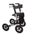 Produktbild: Gelände Outdoor Reise Rollator AT51036 luftbereift MINIPACKMAß superleicht 3fach faltbar