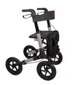 Produktbild: Alu Rollator AT51036 mit Luftbereifung inkl. Stockhalter