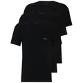Produktbild: HUGO T-Shirt RN TRIPLET P (3-tlg) schwarz XL (52)