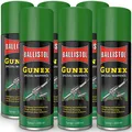 Produktbild: 6x Ballistol Gunex 22200 Spezial-Waffenöl Kriechöl Waffenpflege Spray 200ml