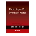 Produktbild: Canon Fotopapier PM-101 Premium matt - DIN A3, 20 Blatt (210 g/qm) für Tintenstr