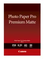 Produktbild: Canon Fotopapier PM-101 DIN A3 matt 210 g/qm 20 Blatt