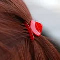Produktbild: Mini Haarklammer Haarclip Rot