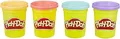 Produktbild: PlayDoh E4869ES0 4er Pack Sweet tolle Farben für Kinder Spielzeug 4 x 112g Dosen