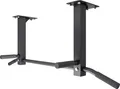 Produktbild: GORILLA SPORTS® Klimmzugstange - Deckenmontage, inkl. Montagematerial, bis 350 kg Belastbar, Rutschfeste Griffe, Stabil, aus Stahl, Schwarz - Pull Up Bar, Klimmzugstange Decke, Reckstange