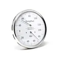 Produktbild: Fischer 182.01 - Dampfbad-Thermohygrometer - 130mm Haar-Hygrometer u. Bimetall-Thermometer aus Edelstahl Made in Germany