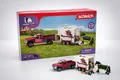 Produktbild: Schleich Horse Club Pick-Up Spielzeug mit Pferdeanhänger (42346)