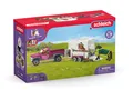 Produktbild: Schleich 42346 Horse Club Spielset Pick-up mit Pferdeanhänger - B-Ware sehr gut