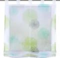 Produktbild: Home Wohnideen Schlaufenraffrollo Voile Digitaldruck Rawlins 1 teilig 140 x 80 cm Grün