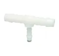 Produktbild: KLASEBO® Schlauchverbinder Schlauchverbinder T-Stück reduziert 12mm, Kunststoffverbinder