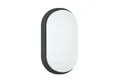 Produktbild: Oktaplex lighting LED Deckenleuchte Lumi LED Kellerlampe Oval IP54, Diffusor, LED fest verbaut, Warmweiß, Deckenleuchte 10W 800 Lumen Wandlampe anthrazit