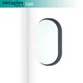 Produktbild: LED Kellerleuchte IP54 Ovalleuchte LED 800lm warmweiß Kellerlampe schwarz 230V