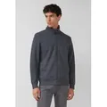 Produktbild: s.Oliver Funktionsjacke Sweatshirt Jacke Sweatjacke mit Stehkragen und Eingrifftaschen grau XXL (56/58)