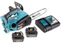 Produktbild: Makita DUC 252 Z + 2 x18V -Akku + Lader, Kettensäge, Akku-Säge, Fachhändler, 302