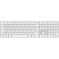 Produktbild: Magic Keyboard mit Touch ID und Ziffernblock silber/weiß, UK-Layout, für Mac Modelle mit Apple Chip