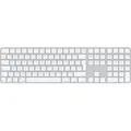 Produktbild: Apple Magic Keyboard mit Touch ID und Ziffernblock für Mac-Modelle mit Apple Chip – Englisch (UK) – Weiße Tasten
