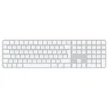 Produktbild: Apple Magic Keyboard mit Touch ID und Ziffernblock für Mac Modelle mit Apple Chip – Englisch (Großbritannien) – Weiße Tasten ​​​​​​​
