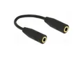 Produktbild: Delock DeLOCK Adapter Klinke 3,5mm 4Pin (Buchse) > 3,5mm Audio-Kabel