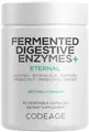 Produktbild: Codeage Fermented Digestive Enzymes Supplement - Probiotics, Prebiotics, Vitamins - Stomach & Food Enzyme - Amylase, Lipase, Lactase - Plant Based, Vegan, Non-GMO - 3 Months Supply - 90 Capsules