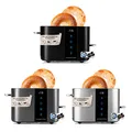 Produktbild: GOURMETmaxx Toaster 2 Scheiben Doppelschlitz Toast Brot Röster mit Touch Display