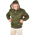 Produktbild: Alpha Industries MA-1 Hooded Bomberjacke für Herren Dark Green