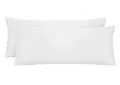 Produktbild: biberna Feinjersey Kopfkissenbezug 0077144 2X 40x80 cm weiß