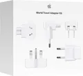 Produktbild: Apple World Travel Adapter Kit Reiseladeadapter Weiß mit Australien-Adapter, mit China-Adapter, mit Europa-Adapter, mit