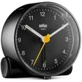 Produktbild: Braun Wecker BC01B schwarz, analog, Quarzuhr