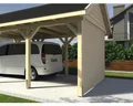 Produktbild: Rückwand wekaLine für Carports 270x217 cm natur