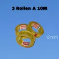 Produktbild: 3 Rollen Original Tesa Film Transparent 10m x 12mm  15mm Tesafilm Klar Klebefilm