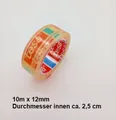 Produktbild: TESA Tesafilm Klebefilm transparent  Auswahl, 12mm, 15mm, 19mm