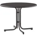 Produktbild: Sieger Klapptisch Rund Eisengrau 100 cm x 100 cm