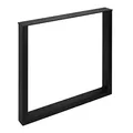 Produktbild: SOTECH 1 Paar Tischgestelle TAB Stahl schwarz matt Profil 80 x 40 mm Höhe: 720 mm Tiefe 800 mm Tischkufen Industriedesign Tischuntergestell Tischkufe Kufengestell