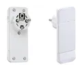 Produktbild: GB Gebro SMART PLUG extraflacher Schukostecker mit Hebel WEISS