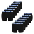 Produktbild: HEAD Boxershort black Bund blau 008 12er Pack M