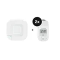 Produktbild: Homematic IP Starter Set Heizen mit 2 Heizkörperthermostaten Basic - mit Access Point 2