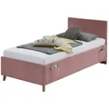 Produktbild: Polsterbett in Cord Cool , rosa/pink , Maße (cm): B: 100 H: 90