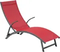 Produktbild: Liegestuhl Samba Granatapfel & Graphit - Hespéride